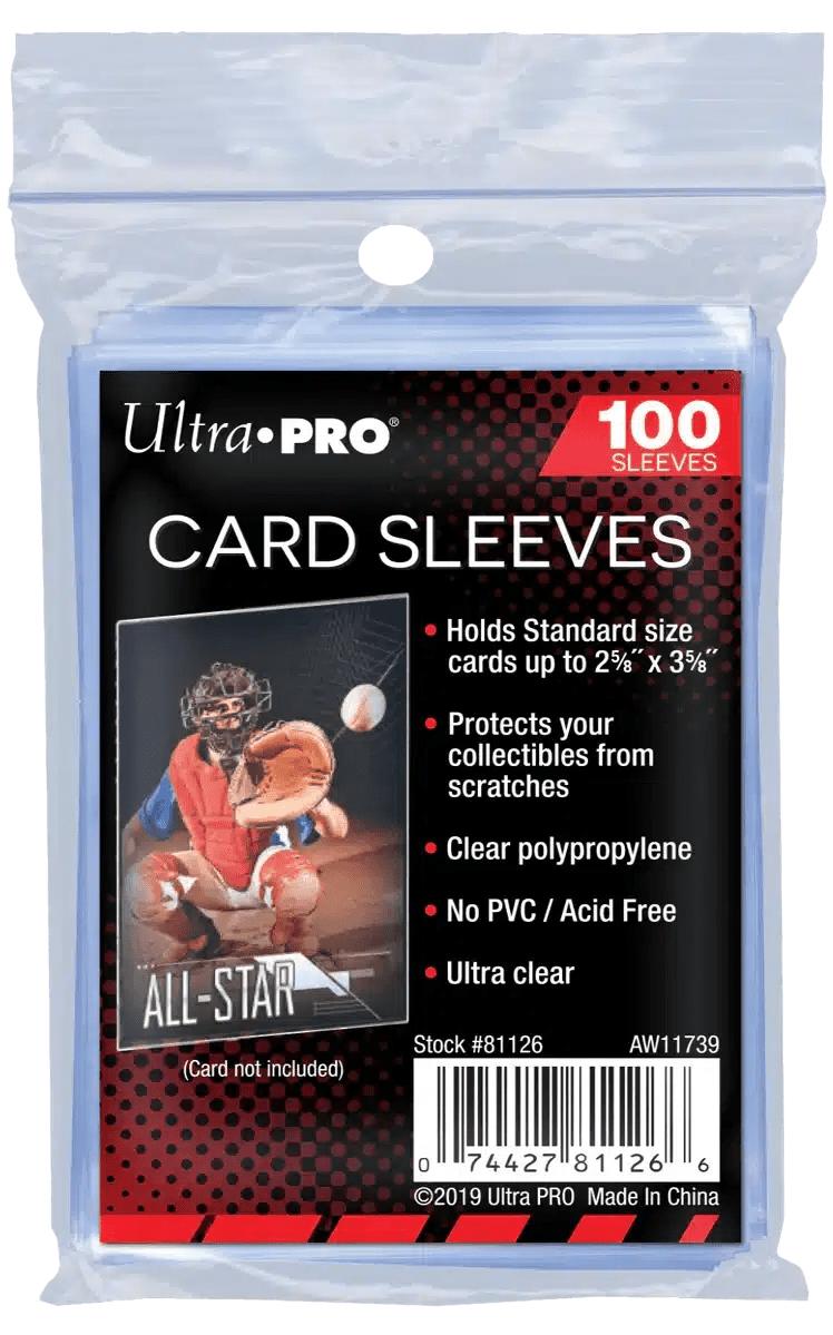Ultra Pro Card Sleeves – 100 Stuks - PokeBro's Zutphen