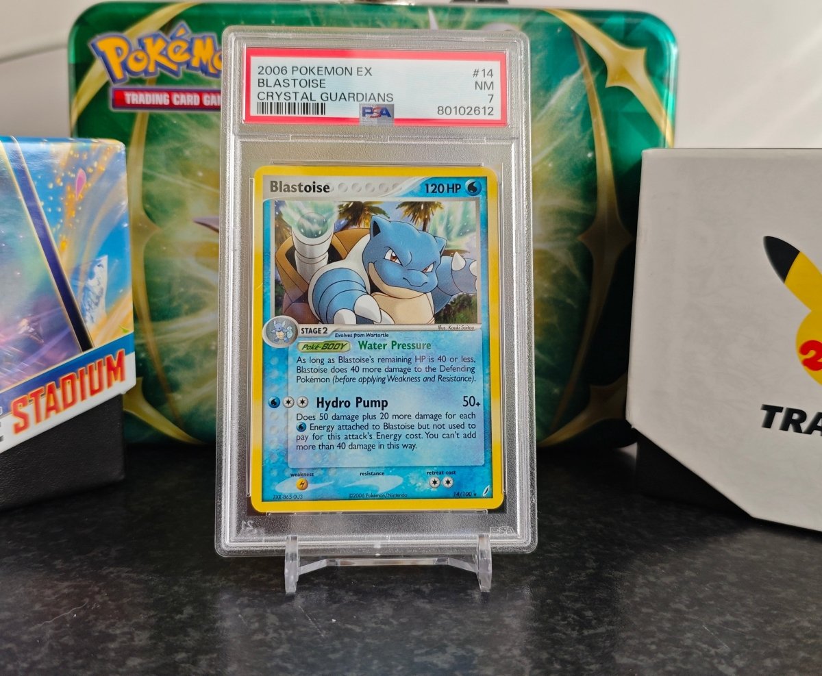 Blastoise 14 (PSA7) - Crystal Guardians - PokeBro's Zutphen