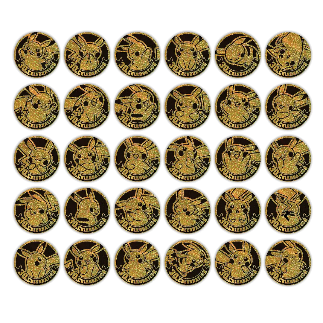 Pokémon 30th Celebration Coin Blister CHN