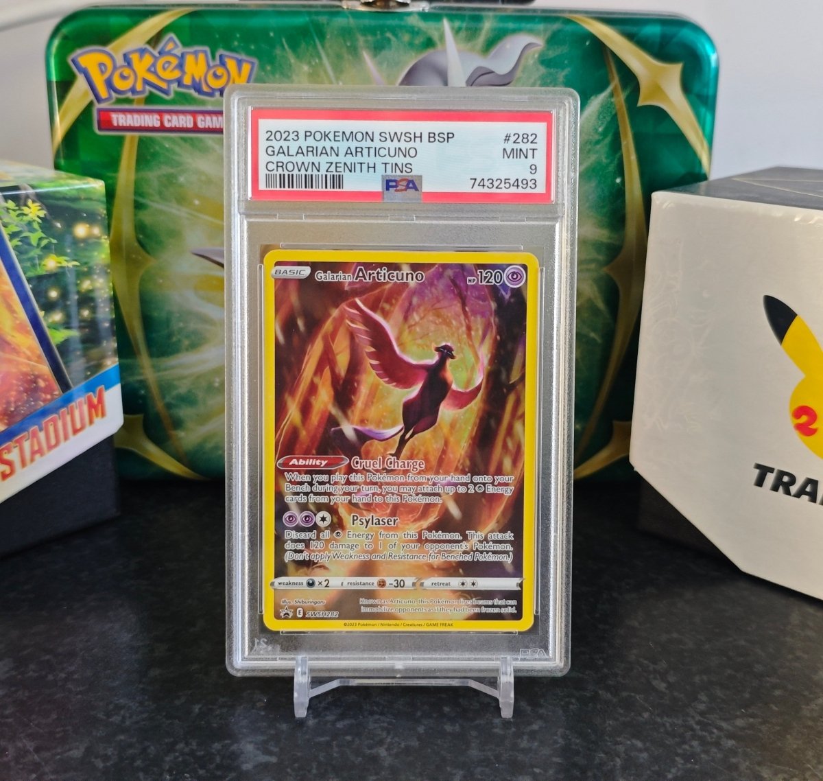 Galarian Articuno 282 (PSA9) - Crown Zenith - PokeBro's Zutphen