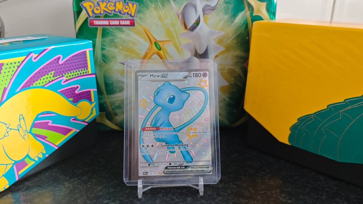 Mew EX 216 - Paldean Fates - PokeBro's Zutphen