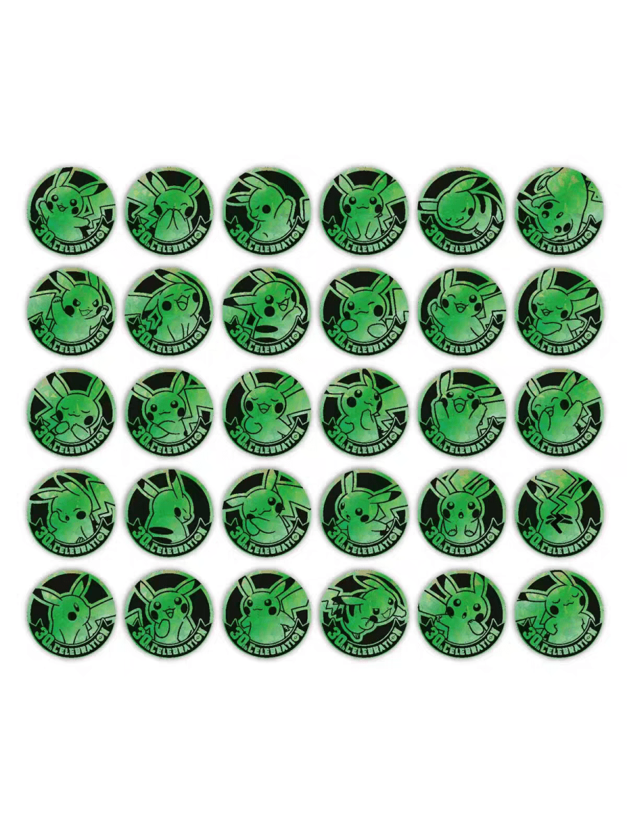 30th Celebration Coin Set - 3 Booster packs, 1 promo en 2 munten - Simplified Chinees Pokémon PRE-ORDER - PokeBro's Zutphen