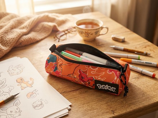 Pokémon Etui – Charmander & Charizard - PokeBro's Zutphen