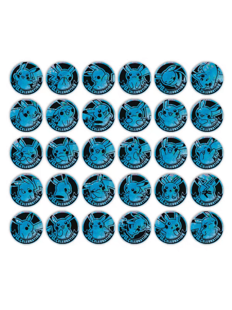 30th Celebration Coin Set - 3 Booster packs, 1 promo en 2 munten - Simplified Chinees Pokémon PRE-ORDER - PokeBro's Zutphen