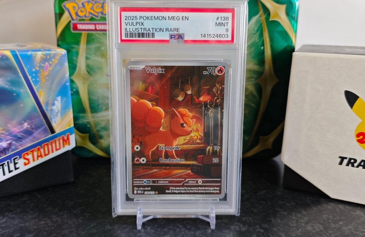 Vulpix 138 (PSA9) - Mega Evolution - PokeBro's Zutphen